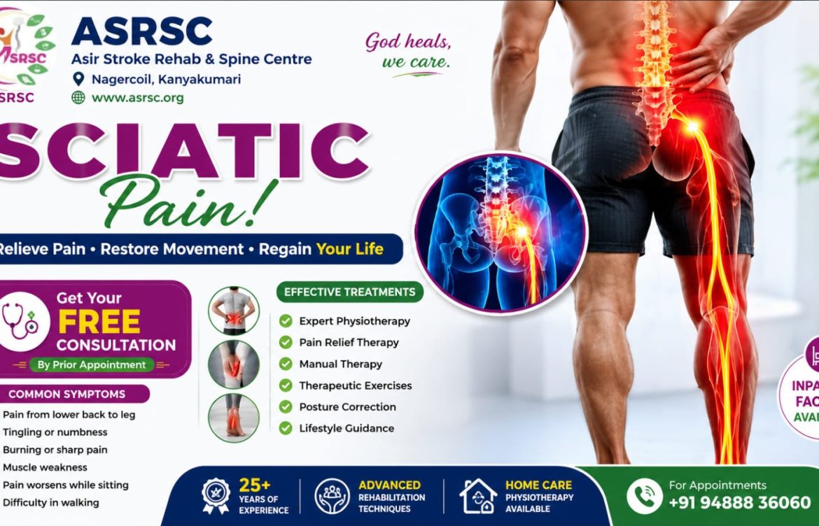 Sciatica: Symptoms and Treatment – A Complete Guide to Relief